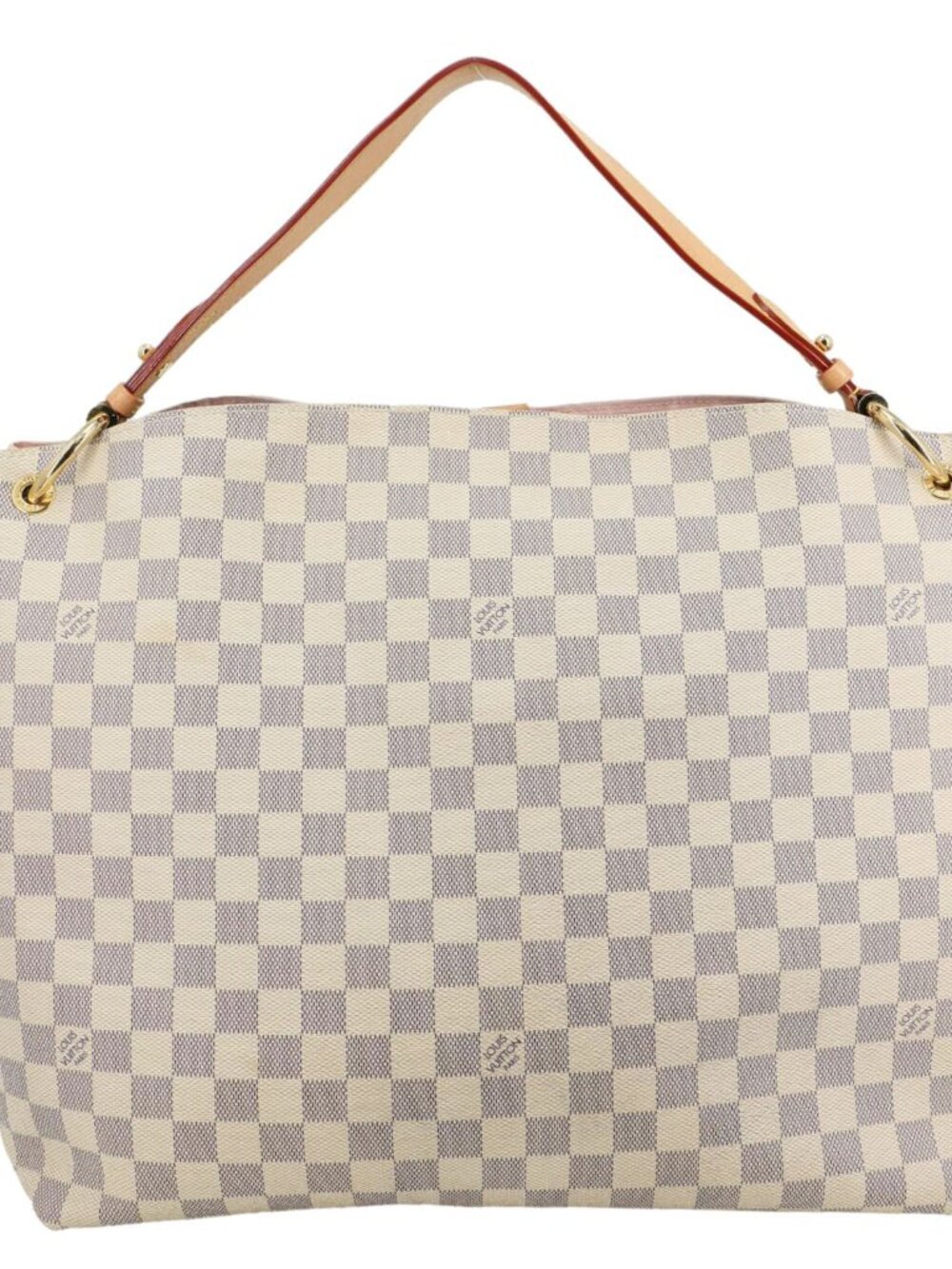 Louis Vuitton  Graceful MM Damier Azur Hobo Bag Rose Ballerine - Picture 3 of 16